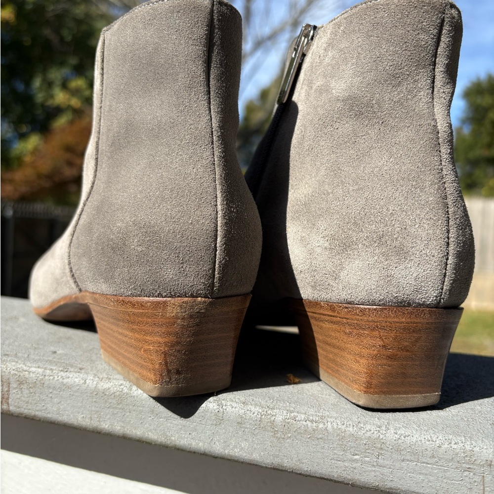 Aquatalia Women's Ankle Boots in Light Gray - Picture 10 of 11